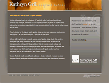 Tablet Screenshot of grillgraphicdesign.com